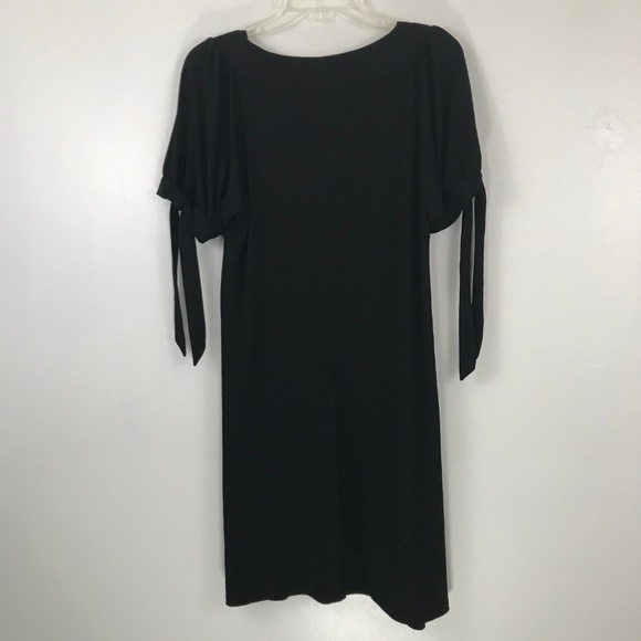 Torrid Black Short Tie Sleeve Tunic Dress 1 - Picture 7 of 8